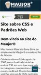 Mobile Screenshot of maujor.com.br